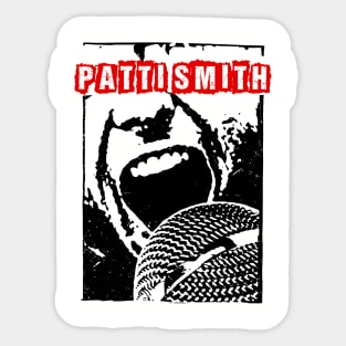 patti ll rock and scream Sticker